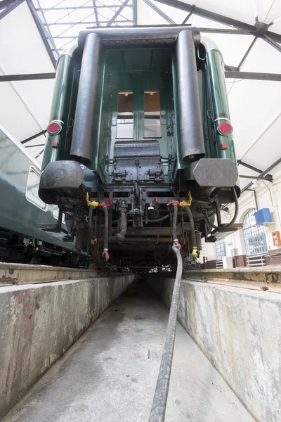 Passenger train transmission detail — Stock Photo, Image