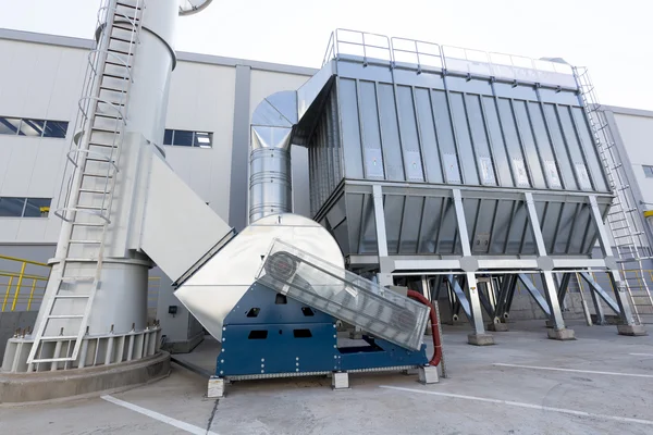 Instalación de residuos a energía — Foto de Stock