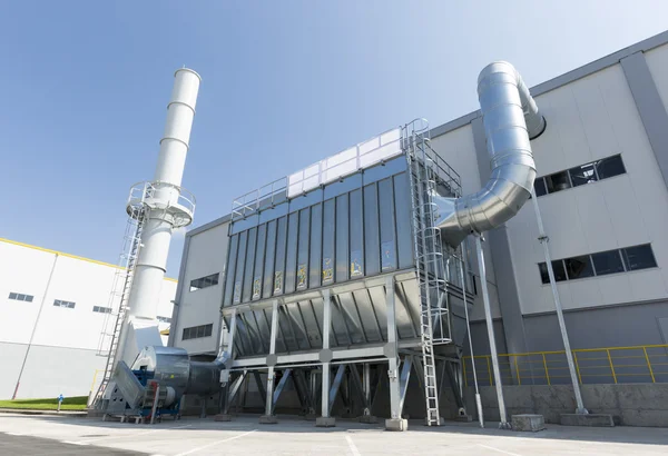 Instalación de residuos a energía — Foto de Stock