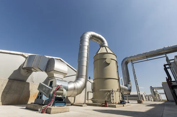 Waste-to-energy plant — Stockfoto