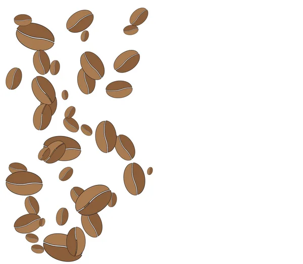Простий фон кава — стоковий вектор