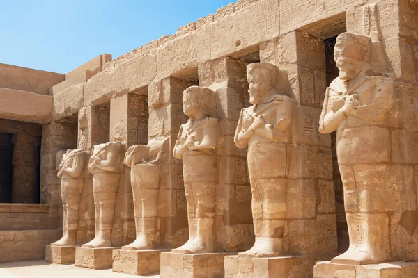 Karyatidenhalle Karnak Tempel Luxor Ägypten — Stockfoto