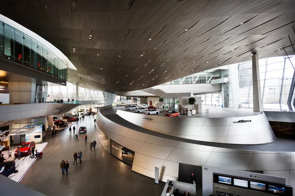 Bau des BMW-Weltmuseums — Stockfoto