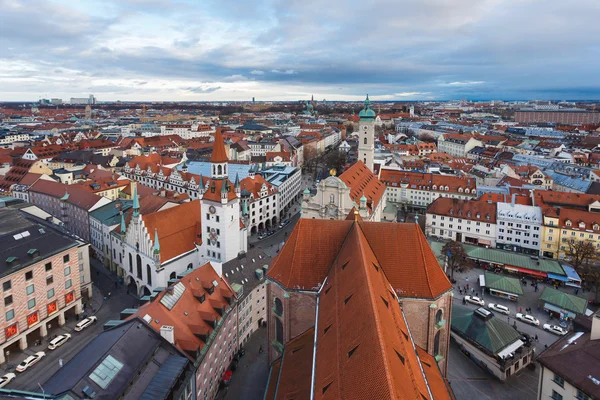 Panoráma města z Mnichova — Stock fotografie