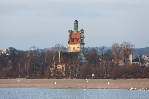 Lutherska kyrkan i Sopot — Stockfoto