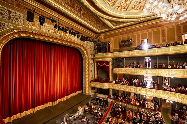 Fase van het Opera House in Riga — Stockfoto