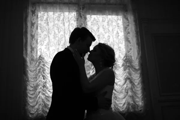 Amor de casal de casamento — Fotografia de Stock