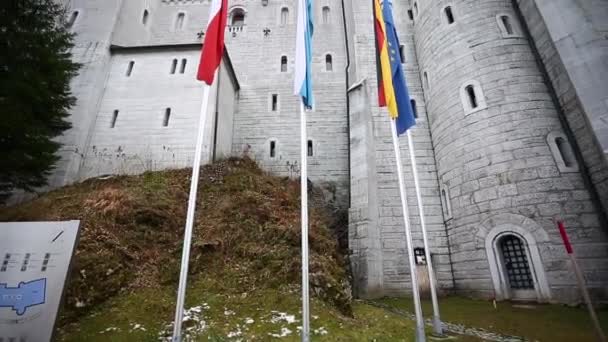 Schloss Neuschwanstein — Stockvideo