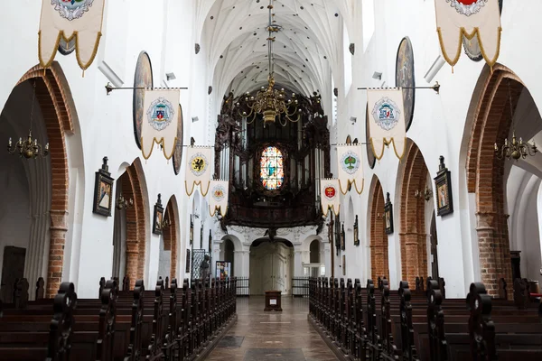 Oliwa Cattedrale all'interno — Foto Stock