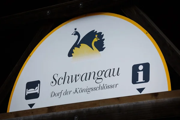 Emblem of Schwangau — Stock Photo, Image