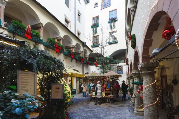Feira de Natal em Salzburgo — Fotografia de Stock