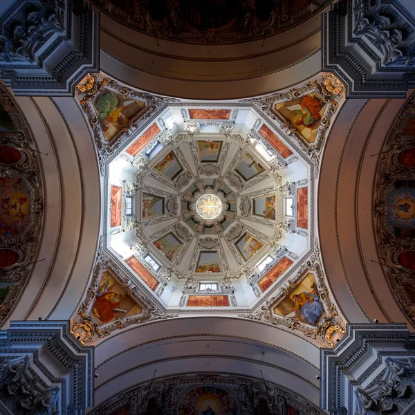 Cupola della Chiesa Cattedrale di Salisburgo — Foto Stock