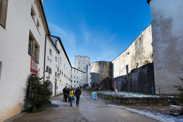 Il Castello di Hohensalzburg — Foto Stock