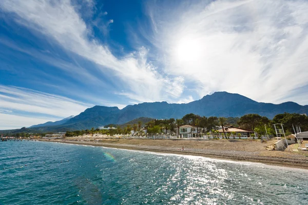 Coloque unas vacaciones en la playa — Foto de Stock