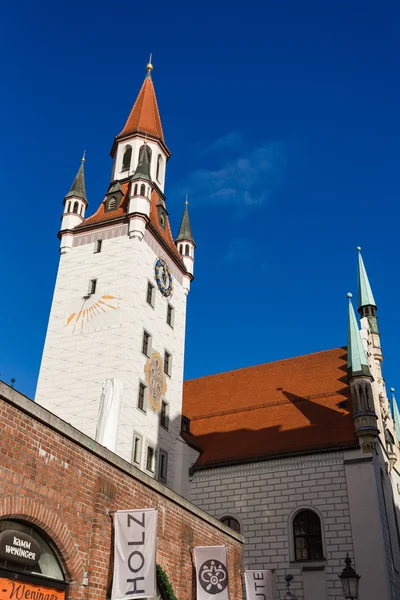 Tower of old Cityhall — Stock Photo, Image