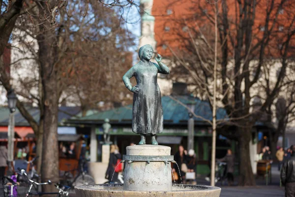 Статуя Лизла Карлштадта — стоковое фото