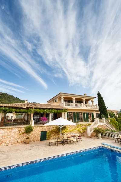 Luxus-Haus auf Mallorca — Stockfoto
