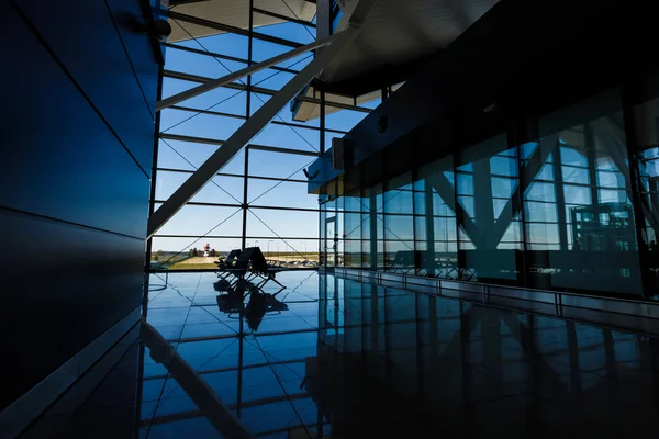 Flughafen Danzig — Stockfoto