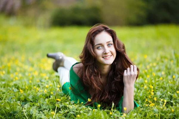 Happy teenage girl — Stock Photo, Image