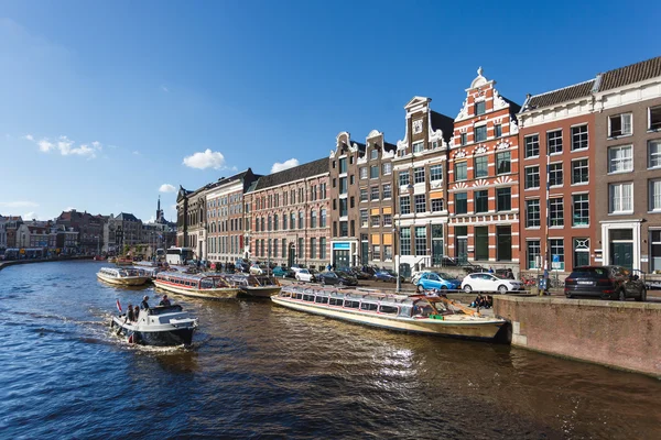 Paisaje urbano de Amsterdam — Foto de Stock