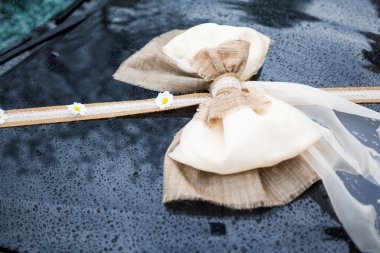 Dekorasyon düğün araba