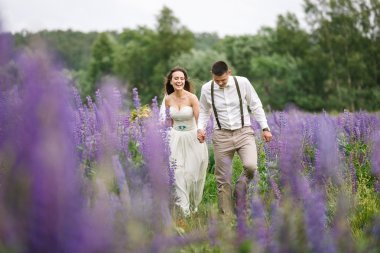 Lupin mutlu evlilik çift