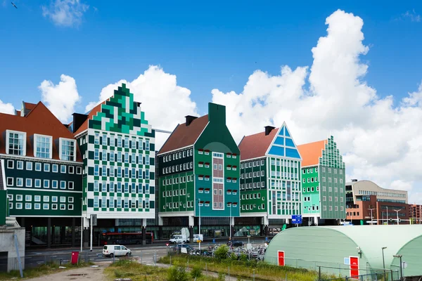 Zaandam Central Railroad Station, Netherlands — Stock Photo, Image