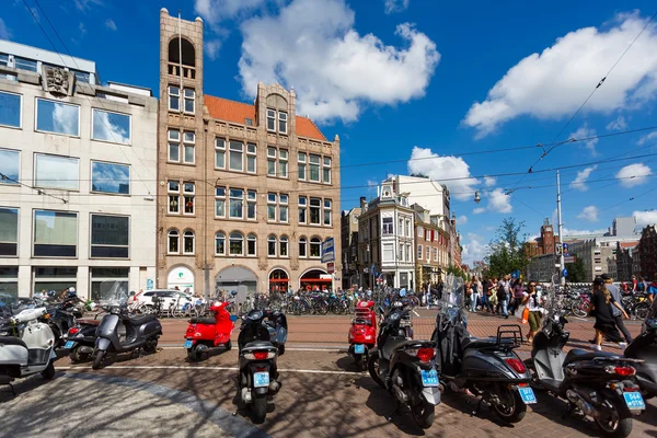 Straße von amsterdam — Stockfoto