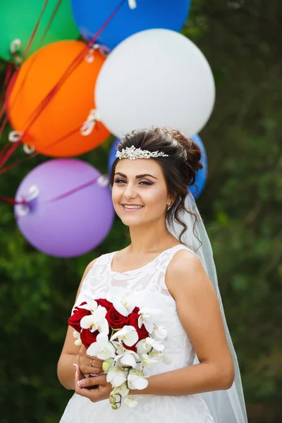 Retrato de novia joven —  Fotos de Stock