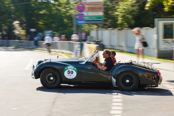 Klassik Hamburg-Berlin Motor rajdowy — Zdjęcie stockowe