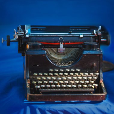 Vintage daktilosu kapat