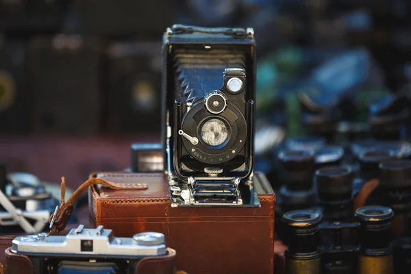 Den vintage kameran — Stockfoto