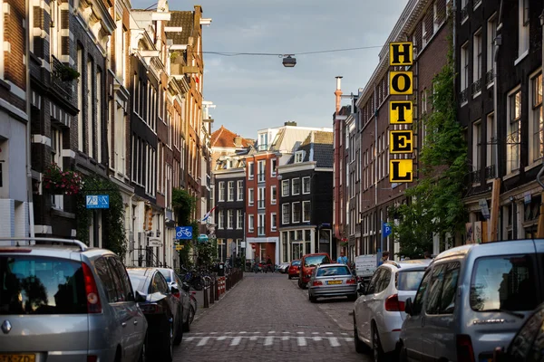 Kerkstraat calle de Amsterdam — Foto de Stock