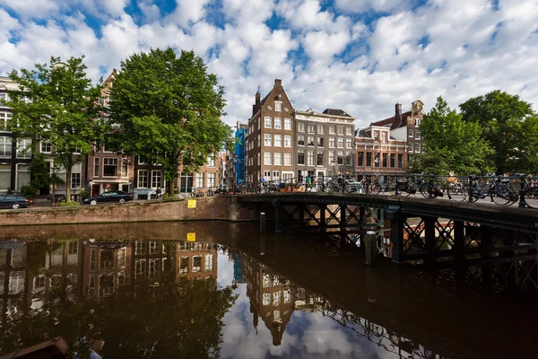 Paisaje urbano de Amsterdam — Foto de Stock