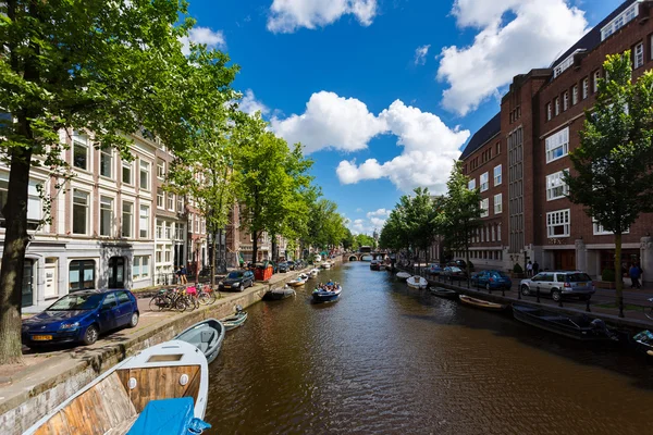 Paisaje urbano de Amsterdam — Foto de Stock