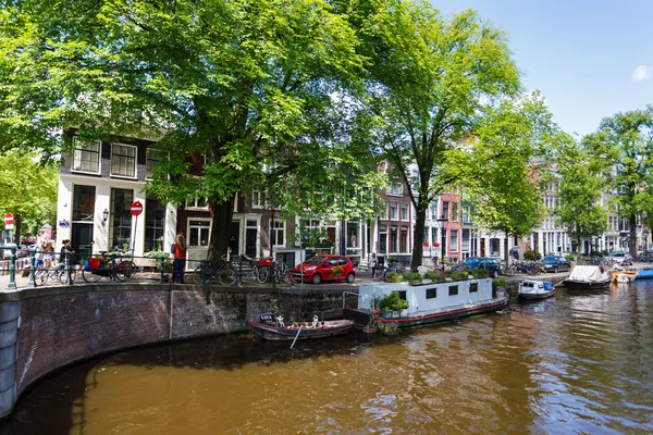 Cityscape of Amsterdam — Stock Photo, Image