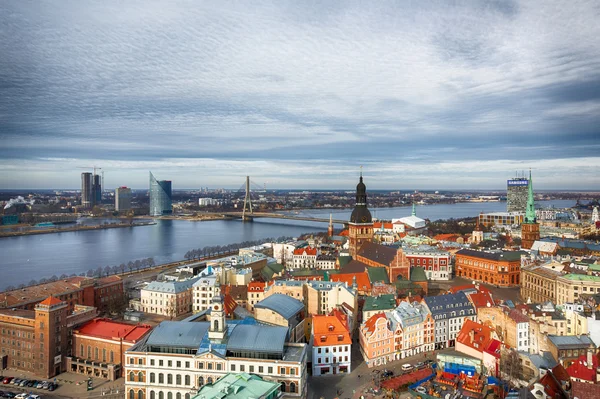 Centrální riga — Stock fotografie