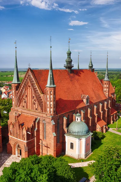 Καθεδρικό ναό στο frombork, Πολωνία — Φωτογραφία Αρχείου