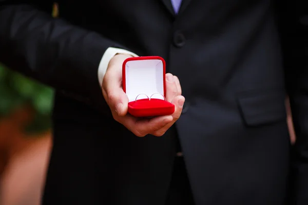 Wedding rings — Stock Photo, Image