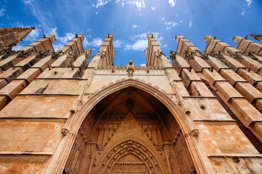 La seu Katedrali ve Almudaina Palma de Mallorca