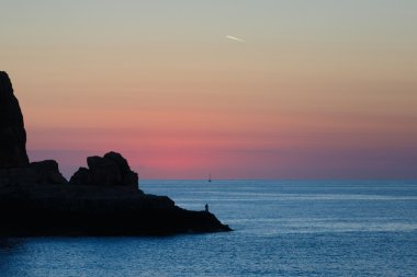 Cala Figuera deniz gündoğumu