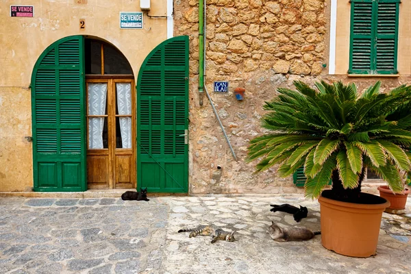 Calles de Deia, Mallorca —  Fotos de Stock