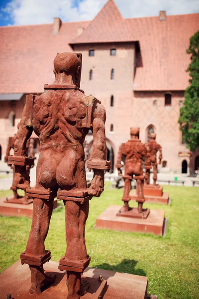 Castello dell'Ordine Teutonico di Malbork — Foto Stock