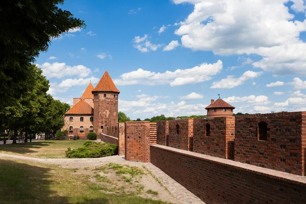 Teutonic castle in Malbork — Stock Photo, Image