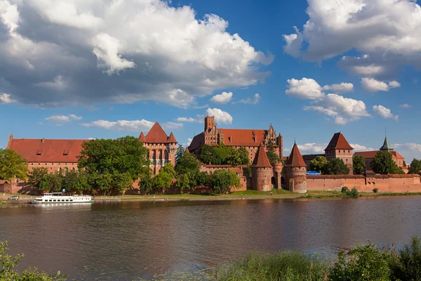 Teutonic castle in Malbork — Stock Photo, Image