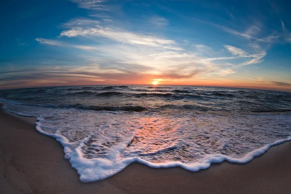 Ostsee. Sonnenuntergang — Stockfoto