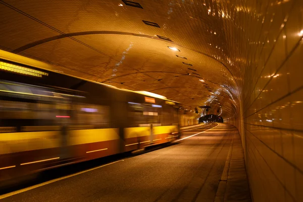 Tunel w Warszawie — Zdjęcie stockowe