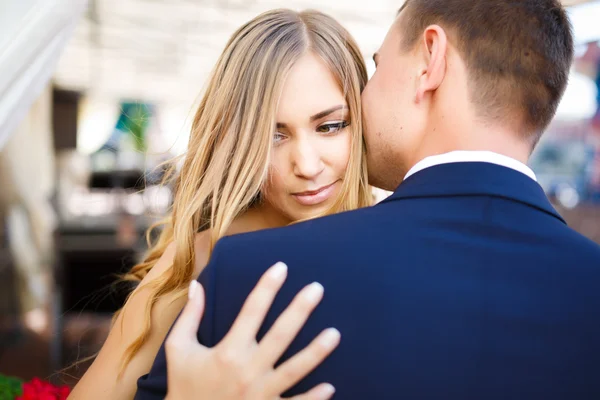 Novia y novio — Foto de Stock