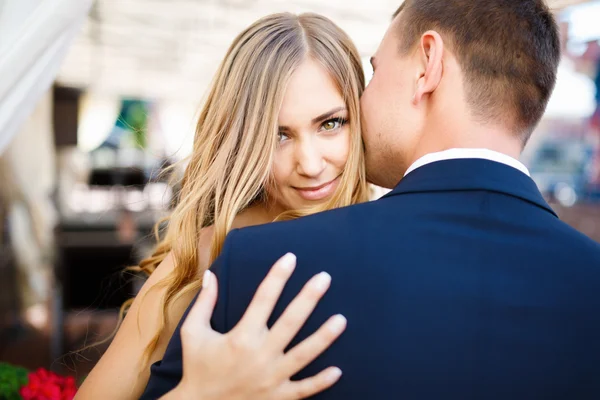 Novia y novio — Foto de Stock