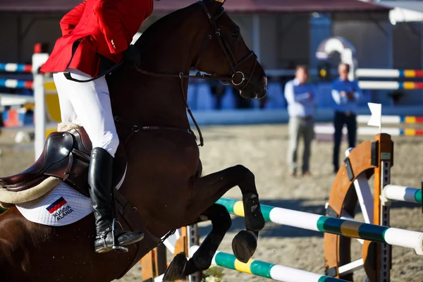 Annual show jumping tournament CSI 4 in Chernyahovsk — Stock Photo, Image